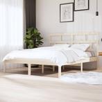 vidaXL Bedframe massief hout 180x200 cm, Huis en Inrichting, Slaapkamer | Bedden, Verzenden, Nieuw