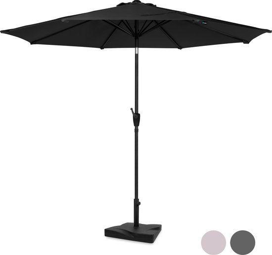 2dekans | VONROC Premium Stokparasol Recanati Ø300cm – Incl., Doe-het-zelf en Bouw, Gereedschap | Overige machines, Ophalen of Verzenden