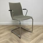 Casala Onyx II vergaderstoel / sledestoel,  wit/taupe -, Huis en Inrichting, Gebruikt, Eén