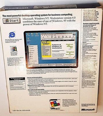 Microsoft Windows NT - Computersoftware (1) - In originele