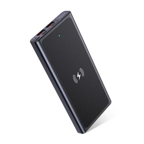 10.000mAh Draadloze Qi Oplader + Powerbank Noodaccu Batterij, Télécoms, Batteries externes, Envoi