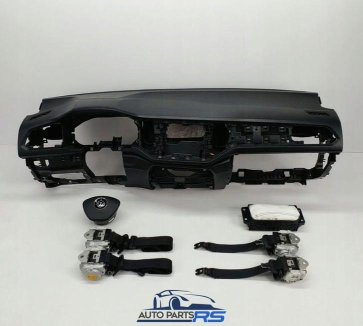 Dashboard + Airbags + Veiligheidsgordels VW T-Roc, Auto-onderdelen, Dashboard en Schakelaars, Nieuw, Volkswagen, Verzenden