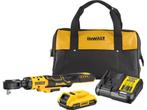 DeWALT DCF512D1 - Accu Haakse Ratelsleutel - 18V 95Nm, Verzenden, Zo goed als nieuw