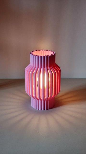 Yam Yest Design - Nachtlampje - Pijpen - PLA - 3D-geprinte