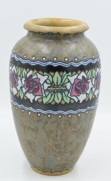 Boch Frères - Charles Catteau - Vase - Grès - Vase potiche