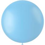 Lichtblauwe Ballon Powder Blue 80cm, Hobby en Vrije tijd, Verzenden, Nieuw