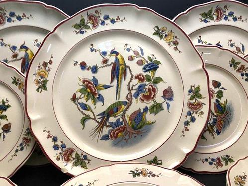 Villeroy & Boch, Mettlach - Assiette à dîner (15) -, Antiek en Kunst, Antiek | Meubels | Tafels