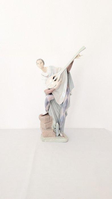 Lladró - Figurine - Trobadour in love - GRANDES DIMENSIONS, Antiquités & Art, Antiquités | Verre & Cristal