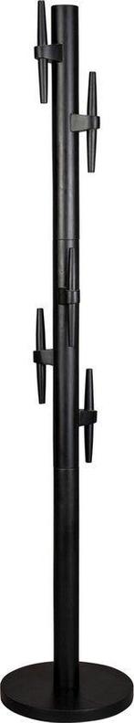 2dekans | Dutchbone Jakub Kapstok Staand Hout Zwart, Huis en Inrichting, Zetels | Zetels, Ophalen of Verzenden, Nieuw