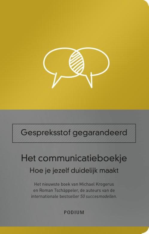 Het communicatieboekje 9789057599088 Mikael Krogerus, Boeken, Economie, Management en Marketing, Zo goed als nieuw, Verzenden