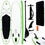 vidaXL Ensemble de planches SUP gonflables Vert et blanc, Verzenden