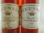 1975 Château Rieussec - Sauternes 1er Grand Cru Classé - 2, Verzamelen, Wijnen, Nieuw