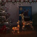 vidaXL Kerstversiering rendierfamilie 160 LED meerkleurig, Diversen, Verzenden, Nieuw