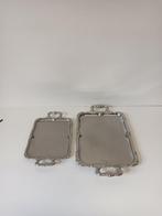 Alessi - Carlo Alessi - Dienblad (2) - Barocco tray - Set of