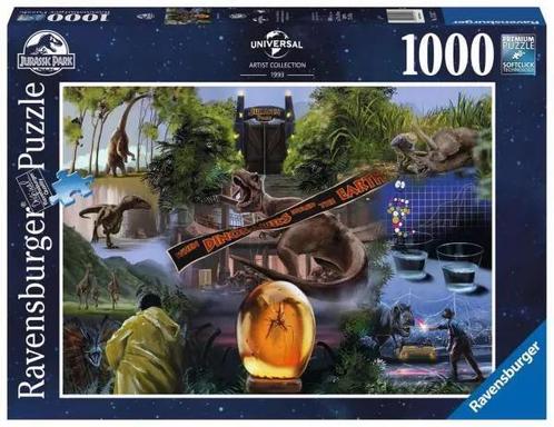 Jurassic Park Puzzel (1000 stukken), Verzamelen, Film en Tv, Ophalen of Verzenden