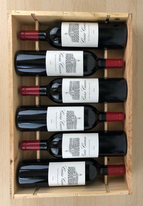 2015 Croix Canon - Bordeaux, Saint-Émilion Grand Cru - 6, Verzamelen, Wijnen