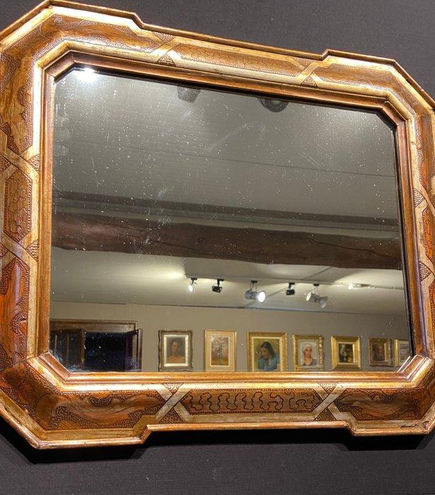 Spiegel- Spiegelmodel vassoio uit Italië, 19e eeuw - Hout,, Antiquités & Art, Antiquités | Autres Antiquités