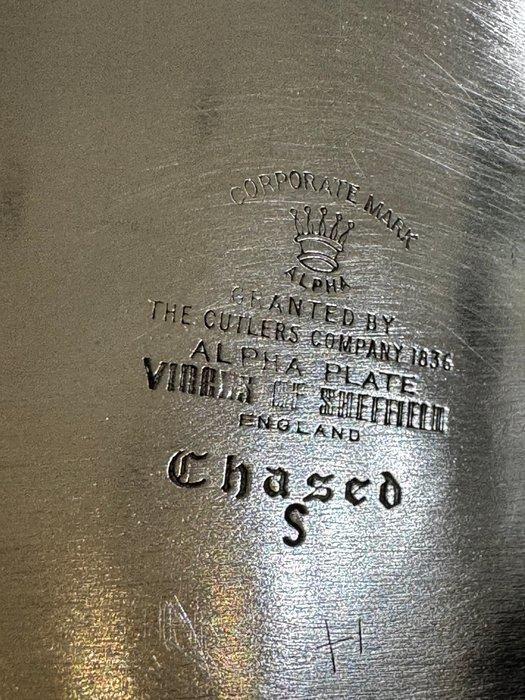 Plateau décoratif - Antique Silver-Plated Decorative Tray –, Antiek en Kunst, Antiek | Overige Antiek