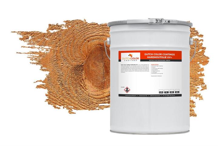 DCC Hardhoutolie UV+ Bankirai 2.5L, Doe-het-zelf en Bouw, Verf, Beits en Lak, Nieuw, Verzenden