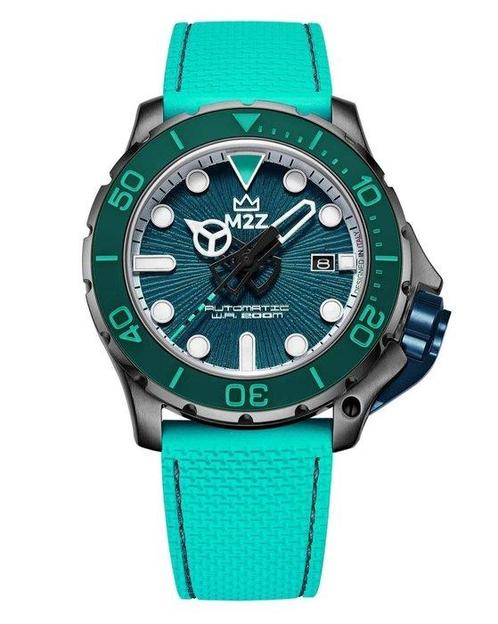 M2Z - 200 Teal Diver - 200-011 - Homme - 2011-aujourdhui, Handtassen en Accessoires, Horloges | Heren