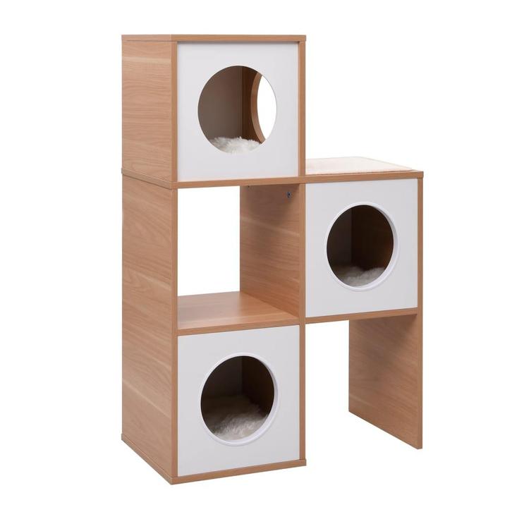 vidaXL Kattenflat met sisal krabmat 100 cm, Dieren en Toebehoren, Katten-accessoires, Nieuw, Verzenden