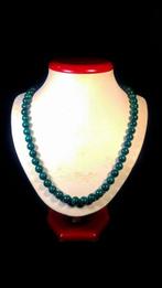malachiet Ketting - Strand - Hoogte: 54 cm - Breedte: 1 cm-
