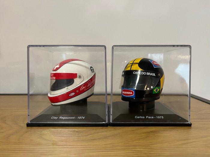 Spark 1:5 - Model raceauto (2) - Clay Regazzoni 1974 Ferrari, Hobby en Vrije tijd, Modelauto's | 1:5 tot 1:12