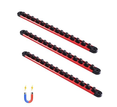 Tm 3 delige doppenrailset voor 1/4, 3/8 en 1/2 inch, Auto diversen, Autogereedschap, Verzenden