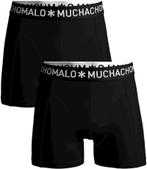 Muchachomalo Boxershorts 2-Pack Zwart maat L Heren, Kleding | Heren, Verzenden, Zwart, Muchachomalo, Boxer