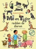 Mo en Tijger  -   Mo en Tijger redden de dieren, Boeken, Elisabeth Mollema, Zo goed als nieuw, Verzenden