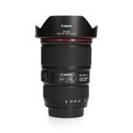 Canon EF 16-35mm 4.0 L IS USM met Hoya 77 mm Protect filter, Ophalen of Verzenden, Zo goed als nieuw