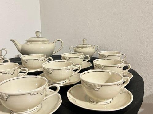 Rbz - Service à thé (27) - RBZ - Porcelaine - Service, Antiek en Kunst, Antiek | Meubels | Tafels