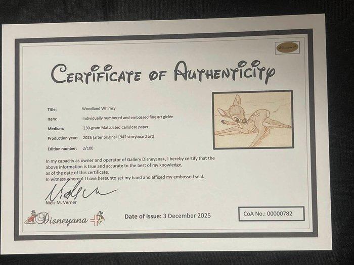 After original 1942 Bambi storyboard - Woodland Whimsy, Collections, Disney