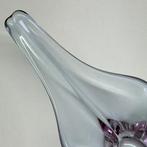 Val Saint Lambert - Plateau - L. 43 cm - Cristal - Lila