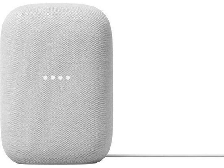 Google Nest Audio - Smart Wifi speaker - 75% luider - Chalk, Audio, Tv en Foto, Luidsprekerboxen, Nieuw, Verzenden