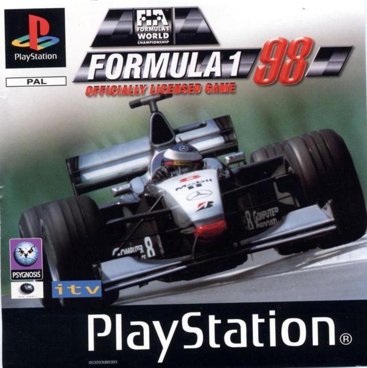 Formula 1 98 (PS1 Games), Games en Spelcomputers, Games | Sony PlayStation 1, Zo goed als nieuw, Ophalen of Verzenden