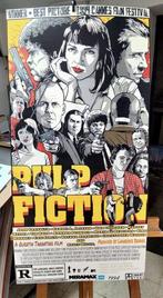 QUENTIN TARANTINO - PULP FICTION - Cartel Friso Collage, Antiek en Kunst