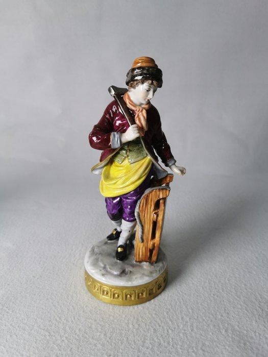 Aelteste Volkstedter - Beeld - 20 cm - Porselein, Antiek en Kunst, Antiek | Glaswerk en Kristal