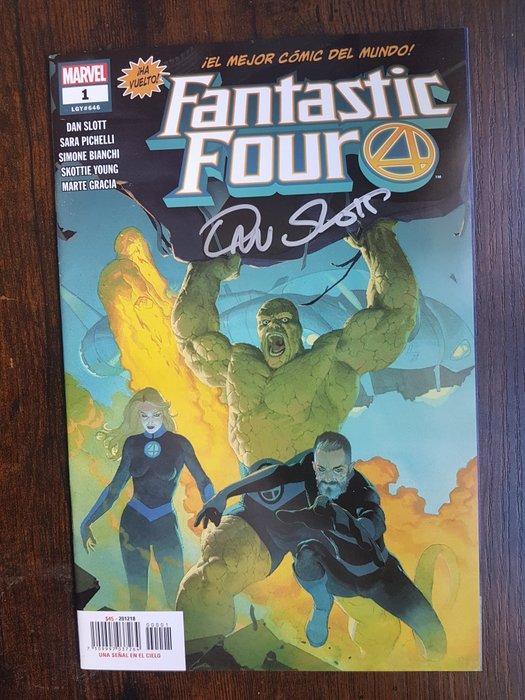 Fantastic Four (Vol. 6) #1 - Signed by Dan Slott + COA - 1, Boeken, Strips | Comics