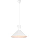 LED Hanglamp Trion Ewomi - Mat Wit, Aluminium, E27 Fitting,, Huis en Inrichting, Verzenden, Nieuw