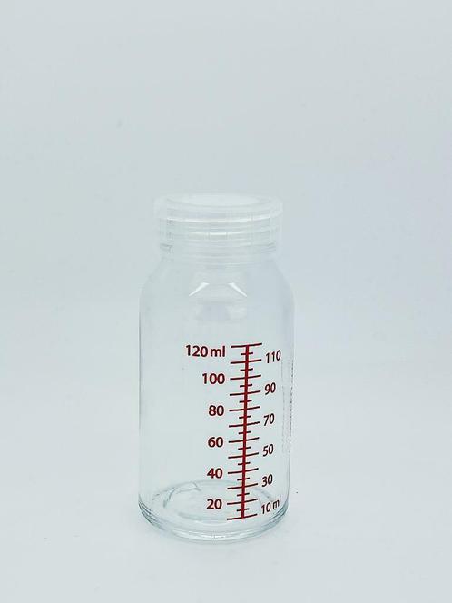 Sterifeed Glazen Moedermelk bewaarfles 120ml, Diversen, Verpleegmiddelen, Nieuw, Ophalen of Verzenden