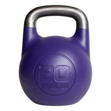 Competitie kettlebells uit voorraad leverbaar 4 tot 48kg !!!