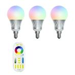 Beginners set - E14 - 3 wifi lampen - Kleur + DUAL, Maison & Meubles, Lampes | Autre, Verzenden