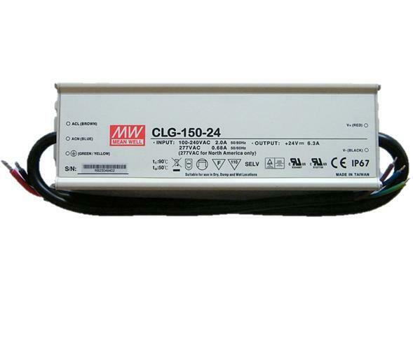 LED driver 24volt 6,3A 150W - 1x Output - IP67 -, Huis en Inrichting, Lampen | Overige, Verzenden