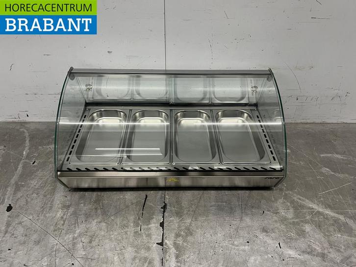 RVS Saro Warmhoudvitrine 46 liter 230V Horeca, Articles professionnels, Horeca | Équipement de cuisine, Enlèvement ou Envoi