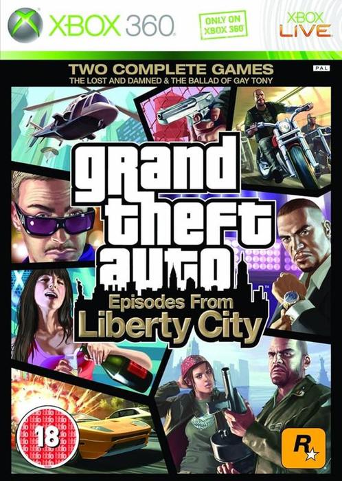 Grand Theft Auto IV Episodes From Liberty City (GTA 4) (L..., Games en Spelcomputers, Games | Xbox 360, Zo goed als nieuw, Ophalen of Verzenden