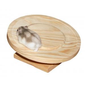 Hamsterloopbord van hout Ø 20cm, Dieren en Toebehoren, Knaagdieren en Konijnen | Toebehoren