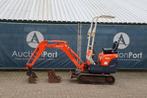Veiling: Minigraver Kubota K008-3 Diesel 7.4kW 2010, Zakelijke goederen, Machines en Bouw | Kranen en Graafmachines, Ophalen