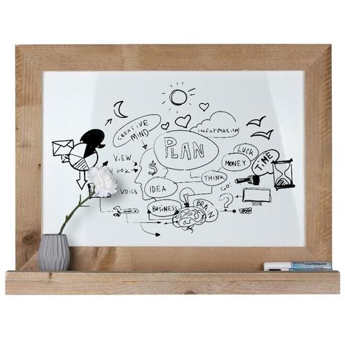 Whiteboard Flair 50x70cm, Huis en Inrichting, Woonaccessoires | Memoborden, Verzenden