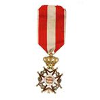 Pendentif - 18 carats Or jaune, Médaille, croix de Malte,